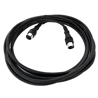 Mogami MIDI Cable With One Piece Molded 5-pin DIN Connectors - 5' • $18.72