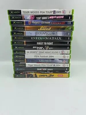 Various Original Xbox Games - Select And Choose From The Drop Down Menu • £5.99