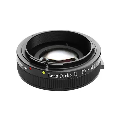 ZhongYi Mitakon Lens Turbo II Focal Reducer Adapter - Canon FD Lens To Sony E • $149