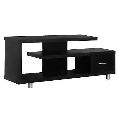 Monarch Specialties Inc. Durable Modern Open Concept Center TV Stand Cappuccino • $149.99