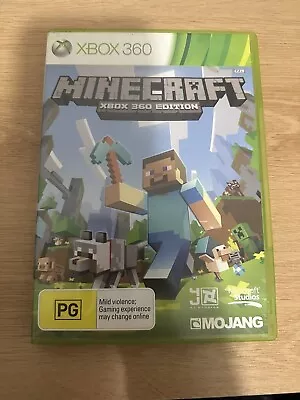 Minecraft Xbox 360 Damaged Case • $9.95