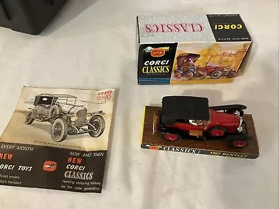 Corgi Classics 9002 1927 Bentley With Box • $25