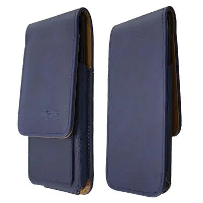 Caseroxx Flap Pouch For LeEco (LeTV) Le 2 Pro In Blue Made Of Real Leather • $25.14