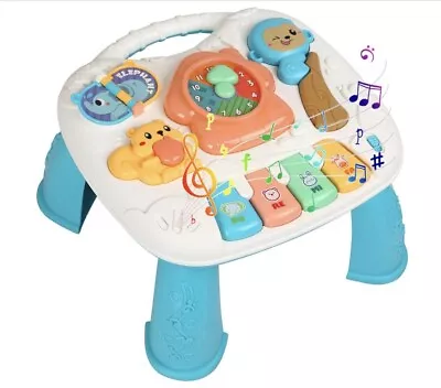 Baby Activity Table Musical Toys 6-12 Months Activity Center Early Education • £17.99