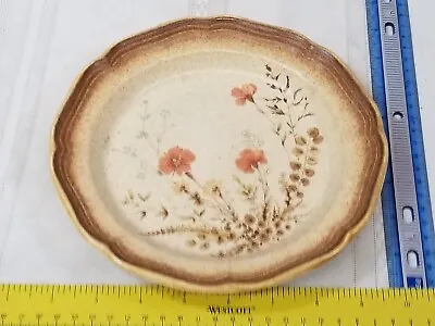 Mikasa Stoneware Whole Wheat Jardiniere 8  Salad Plate E8016 Japan • $11.55