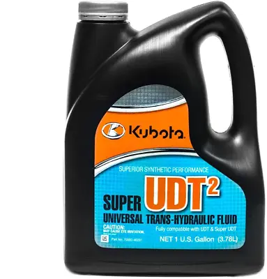 $53.87 • Buy Kubota 1 Gal Super UDT2 Transmission Fluid PN # 70000-40201 FREE 2 DAY SHIPPING