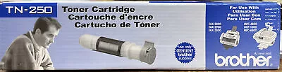 NEW GENUINE Brother TN-250 Toner Cartridge FAX-2800 3800 MFC-4800 6800 DCP-1000 • $5.25