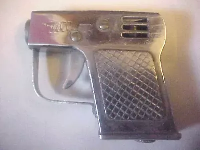 Vintage 1950s Made In Occupied Japan Small Pistol Gun Chrome Lighter • $9