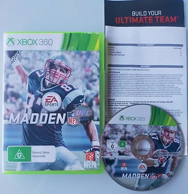 Madden NFL 17 - Xbox 360 *Complete* PAL AUS - Free Postage  • $39.45