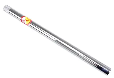 S&M Bikes 22.2mm (7/8 ) Old School Style Seat Post (14  Long) CHROME • $49.99