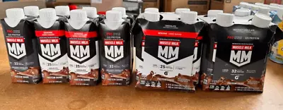 Muscle Milk Genuine ProteinShake 11 Fl ASSORTED 25/35g Protein Zero Sugar 20 Cts • $27