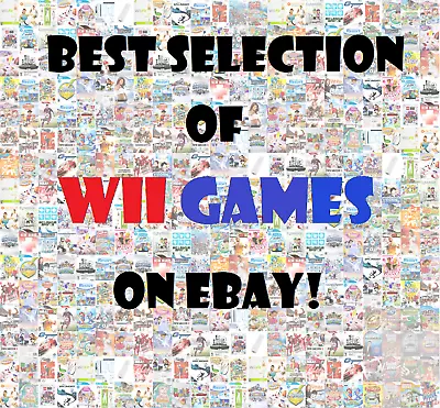 Nintendo Wii Games - Mario Kart Wii Sports Guitar Hero Lego Galaxy • $5.95