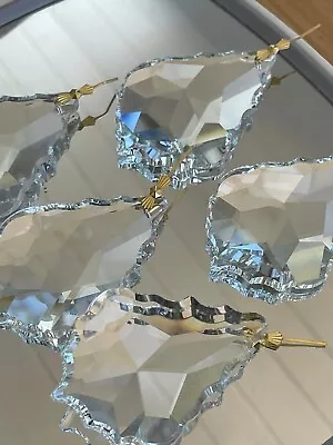 $12.35 • Buy 5 CHANDELIER CRYSTAL Pendant K9 Feng Shui Sun Catcher Rainbow Prisms Parts 2 