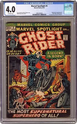 Marvel Spotlight #5 CGC 4.0 1972 3991626005 1st App. And Origin Ghost Rider • $2250