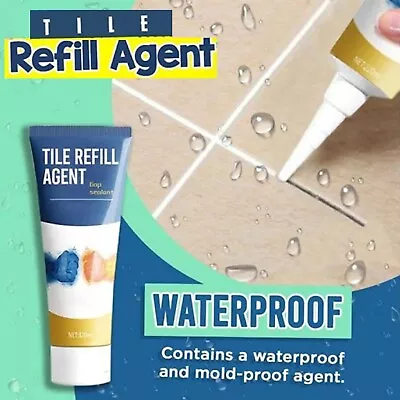 Tile Repair Pen Styling Wall Gap Refill Grout Refresher Bathroom Tile Repair AU • $12.79