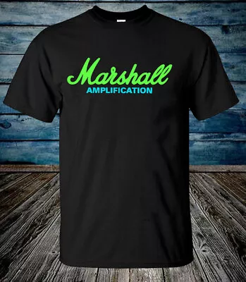 Shirt Marshall Amplification Amplifier Logo Short Sleeve SZ: M-2XL • $17.50