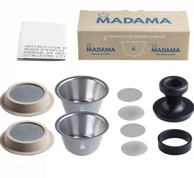 Madama - Refillable And Reusable Capsule Compatible With Dolce Gusto • $24.99