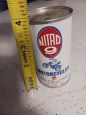 Vintage Nitro 9 Motorcycle/ Marine Engine Can Gas Additive Oil Advertisement. • $22.80