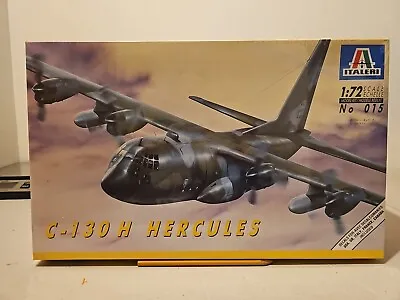 Italeri #015 C-130 H Hercules 1:72 Scale Model NISB • $74