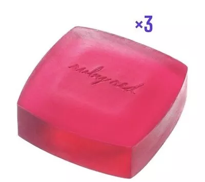 Shiseido Honey Cake Translucent Fragrance Soap 100g Rubby Red / Set Of 3 /FedEx • £35.30