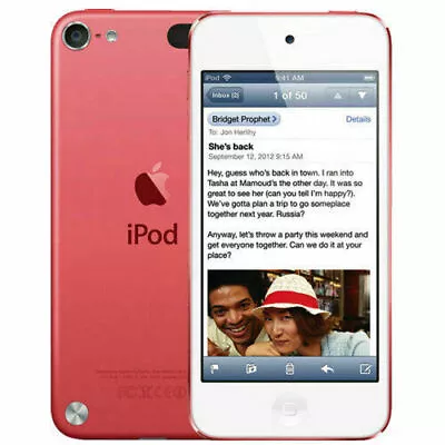 NEW Apple IPod Touch 5th Generation Pink (32 GB) MP3/4 Player - Warranty • $92.14