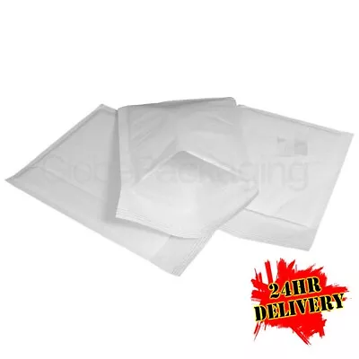 1000 X A/000 WHITE PADDED BUBBLE BAGS ENVELOPES 90x145mm (EP1) • £59.90