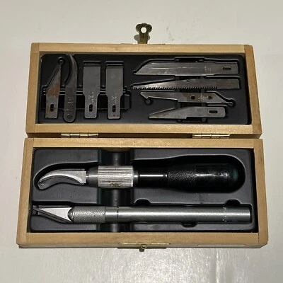 $9.99 • Buy X-Acto Knife & Blade Set In Wooden Box