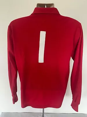 1975-76 Halifax Town Afc Match Worn Red Goalkeepers Shirt Player Issued - Bukta  • £299.99