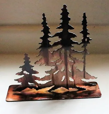 Standing Trees Metal Wall Art Decor 10  X 9  • $31.28