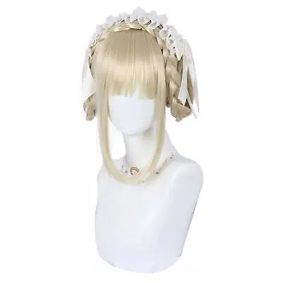 Human Hair Wigs For Women 39  Beige Wigs With Wig Cap • $21.52