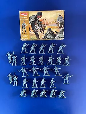 Airfix Toy Soldiers German Infantry Boxed 1/32 Scale WW2 Full Set • £19.99