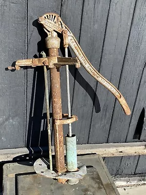 Antique MYERS Barrel Pump Vermont Apple Orchard Sprayer Pressurising Pump • $129