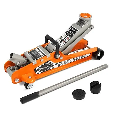 Donext Steel Floor Jack Low Profile Hydraulic Racing Floor Jack 2.5 Ton • $84.99