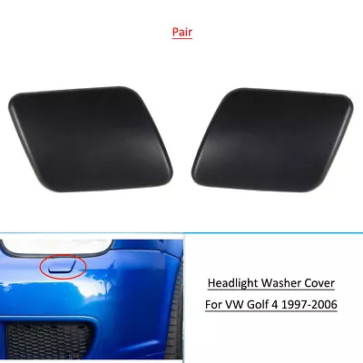 Bumper Headlight Washer Cover Cap For VW Golf 4 MK4 1997-2006 Right Left Side • $16.82