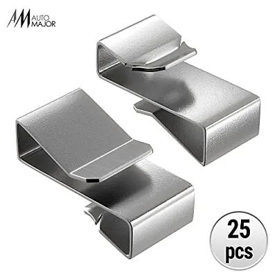 25 PCS Trailer Frame Wire Clips Metal Trailer Wire Clips For Wire Management • $10.58