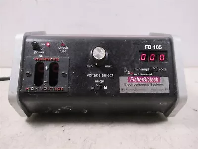 Fisher Biotech FB105 Gel Electrophoresis Power Supply Portable Lab Device • $49.95