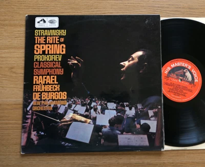 £30 • Buy ASD 2315 ED1 Stravinsky The Rite Of Spring Rafael Fruhbeck De Burgos EMI S/C 1st