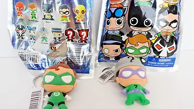 DC Comics Series 2 Figural Keyring 3D The Riddler & Green Lantern Opened Youtube • $11
