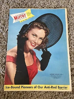 Sunday Mirror Magazine October 4 1953 Barbara Britton (Media Mail) • $16.50