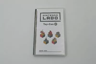 Nintendo Labo Toy-Con 01 For Nintendo Switch (2019) EUROPEAN NO MANUAL • $30.83