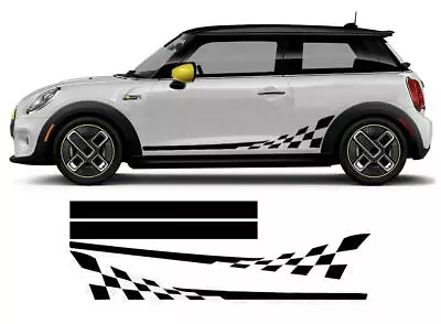 Car Hood Stripe Side Door Decal Sticker For Mini Cooper R50 R52 R53 R56 R57 F56 • $46.99