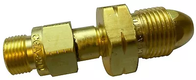 CGA-510 POL Acetylene Cylinder/Tank To CGA-200 MC Tank Adaptor • $17.95