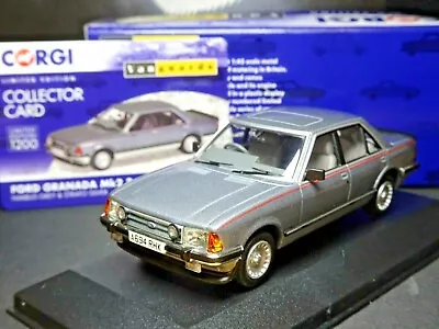 Mega Rare 1/43 Corgi Vanguards Ford Granada Mk2 2.8 Ghia X Nimbus Grey Mib • $10.67