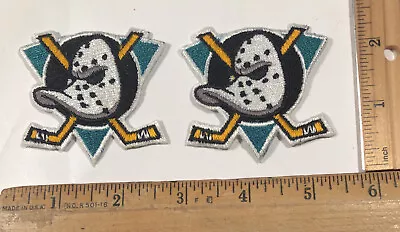 Vintage Lot Of 2 Anaheim Mighty Ducks Logo Patch NHL Ice Hockey NOS • $6.25