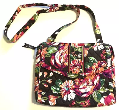 Vera Bradley Tablet Hipster Crossbody Bag English Rose 12x10x2in Multicolor NWOT • $39.99