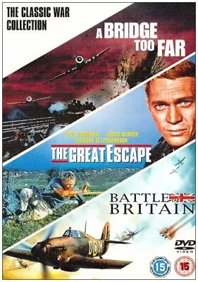 A Bridge Too Far/The Great Escape/Battle Of Britain DVD (2006) Dirk Bogarde • £4.15