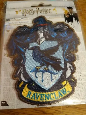 $4.99 • Buy Harry Potter Ravenclaw Crest Sublimated Embroidered Iron On Patch 4 1/8 