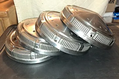 1969-1974 - PLYMOUTH DIVISION OEM 9  DOG DISH HUBCAP.  VINTAGE  Set Of 4 -MOPAR • $110