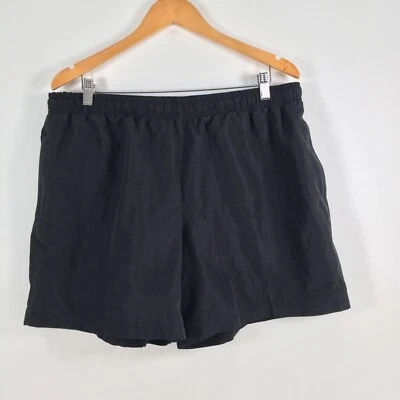 $19.95 • Buy Adidas Mens Fitness Gym Shorts Size 2XL Black Pockets Stretch 043842