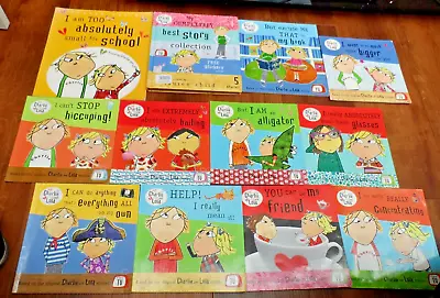 Bundle Of Charlie & Lola Books Lauren Child X 16 Stories Various Formats Good • £17.50